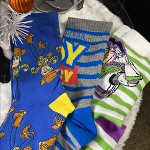 Toy Story Men's Socks - Multicolor